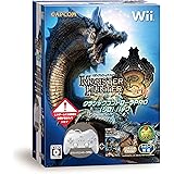 モンスターハンター3(トライ) クラシックコントローラPRO【シロ】パック 特典 モンスターヘッドフィギュア付き - Wii