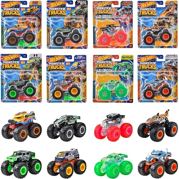 Amazon | ホットウィール(Hot Wheels) モンスタートラック 1:64 