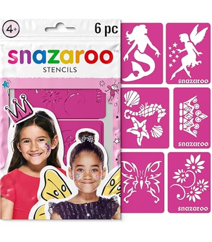 Amazon.co.jp: snazaroo キット ハロウィン&ホラー ガイド付き