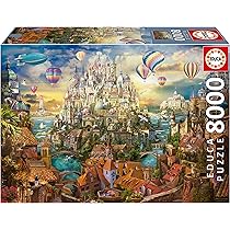 パズル8000ピース　EDUCA Amazon.com: Educa Borrás - 8000 Piece Puzzle : Toys & Games