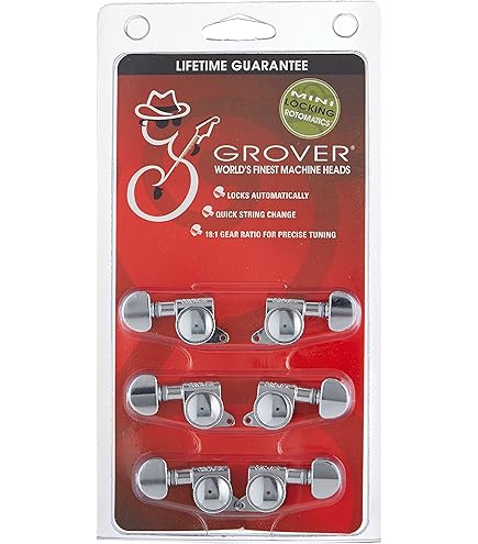GROVER 102-18N ＬＰタイプペグセットグローバー3x3ニッケル新品 71NdTj+CXaL._UF350,350_QL50_.jpg