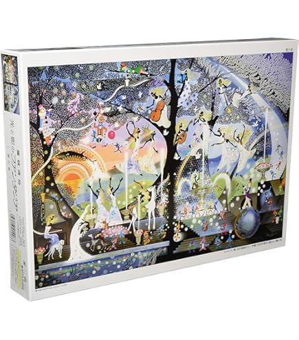 Amazon | 1000ピース ジグソーパズル 藤城清治 光と影のシンフォニー