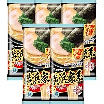 Amazon.co.jp: マルタイ 熊本黒マー油とんこつラーメン 186g×5個