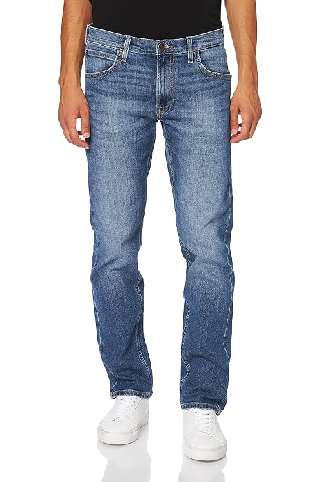 Lee Men's Daren Zip Fly Jeans, Clean 