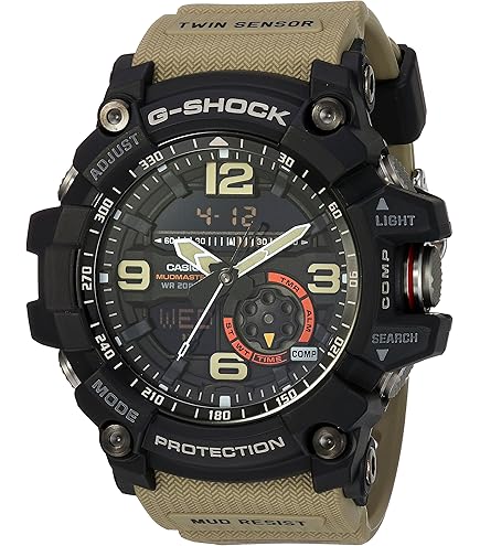 Casio Men's GG-1000-1A3CR Mudmaster G-SHOCK Quartz Casual Watch