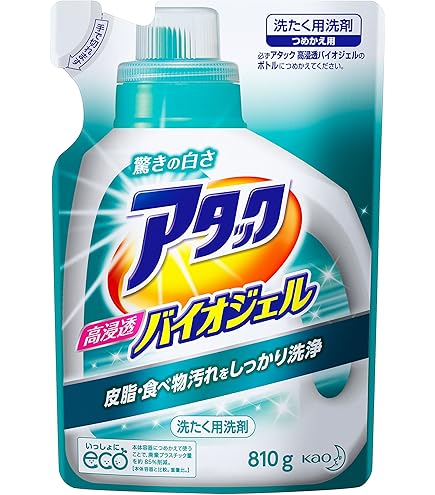 Amazon | 【まとめ買い】花王 アタック 高浸透バイオジェル つめかえ用