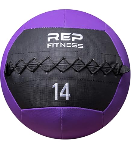 Amazon | Titan Fitness 40ポンド ラバートレッドスラムボール デッド