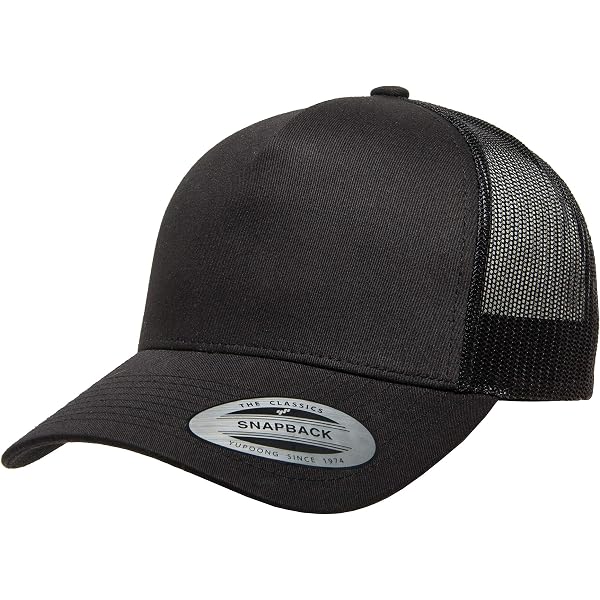 Richardson 112 Trucker Hat - Carmel/Black Snapback, Mesh Back, Structured Low Profile Cap For Men & Women