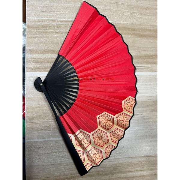 Amazon | [KAYZIUCOS] 一文字則宗 コスプレ道具扇子 (扇の長さは約33