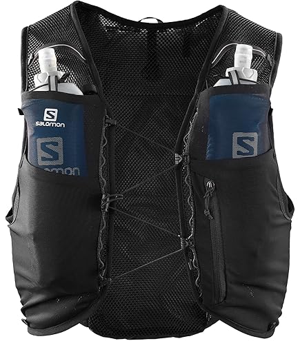 美品　サロモン ADV HYDRA VEST 8 トレランザック　ブラック　XS 美品 サロモン ADV HYDRA VEST 8 トレランザック ブラック XS