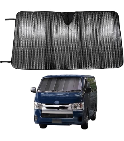 Amazon.co.jp: WeCar トヨタ ハイエース 200系 サンシェード ロール式