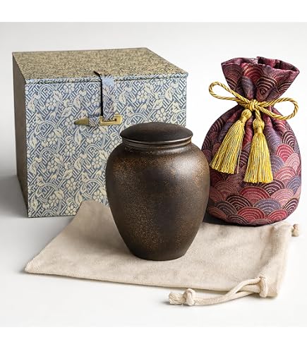 Amazon.co.jp: 高級 有田焼 金龍窯 博山作 特大 沈香壷120cm 飾壷染錦