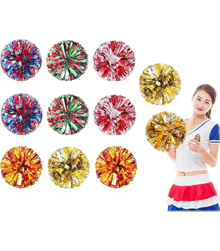 Amazon.co.jp: koundeneko チアポンポン 応援ポンポン 6個セット