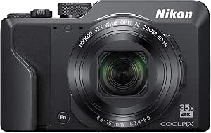 Amazon Nikon デジタルカメラ Coolpix A1000 Bk 光学35倍 Iso6400 アイセンサー付evf クールピクス ブラック A1000bk コンパクト 通販