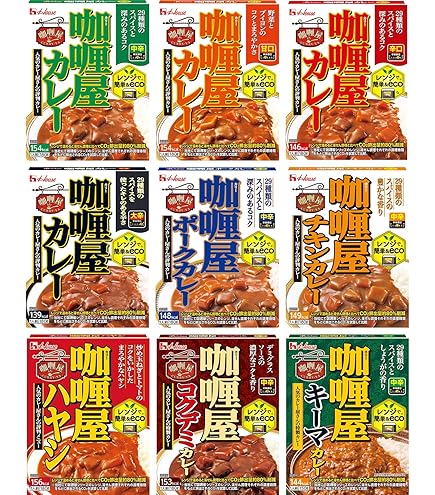 Amazon.co.jp: 【Amazon.co.jp 限定】明治 銀座カリー30周年記念8種