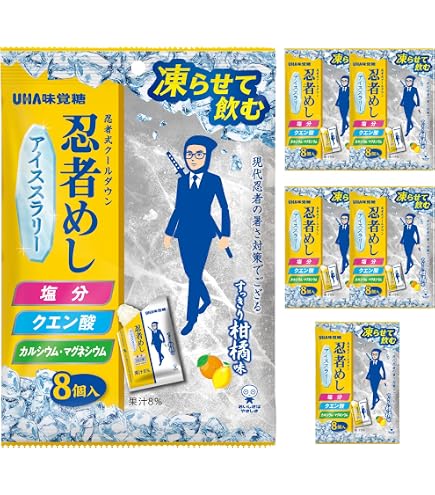 Amazon.co.jp: 【まとめ買い】忍者 めし 鉄の鎧 ピーチ味 40g×3個
