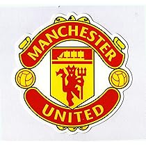 海外サッカー ロゴステッカー マンチェスター ユナイテッド Amazon.co.jp: マンチェスターユナイテッド エンブレム型