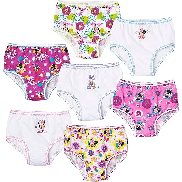 Amazon.co.jp: ディズニー(Disney) ミニーマウス 女の子用 パンツ 7枚