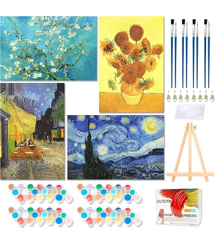 Amazon.co.jp: 数字による絵画 スズランの花 りえ大人のためのアクリル