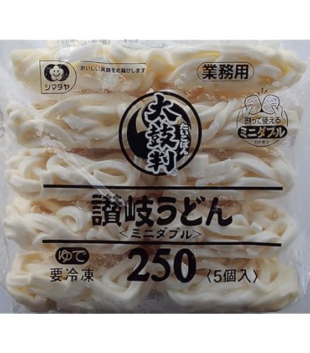 Amazon.co.jp: [冷凍]東洋水産 麺伝 内麦うどん 250g×5 : 食品・飲料・お酒