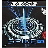 DONIC(ドニック) 卓球 スパイク P2 (塩野真人選手との共同開発商品)粒高ラバー レッド 1.0 AL074