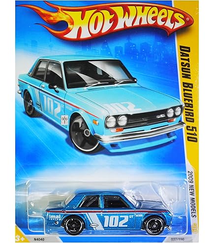 Amazon | Hot Wheels Datsun Blue Bird 510 Vehicle | ミニカー・ダイ