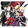 BLAZBLUE ラグナ＝ザ＝ブラッドエッジ,ジン＝キサラギ,ノエル＝ヴァーミリオン,レイチェル＝アルカード,ハザマ / ユウキ＝テルミ HD(1440×1280)スマホ壁紙/待ち受け HD(1440×1280)スマホ壁紙/待ち受け