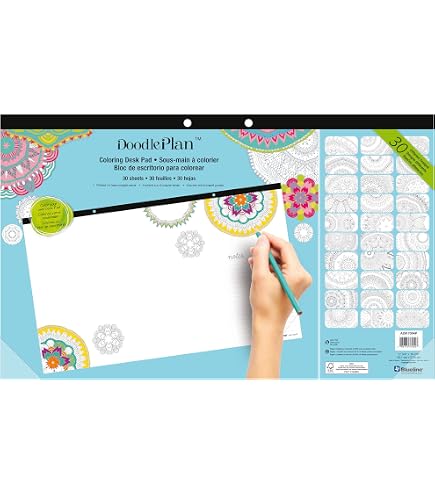 Sigel A3 Paper Desk Pad – 30 Sheets, 80gsm, White – Perfect For Notes & Sketches