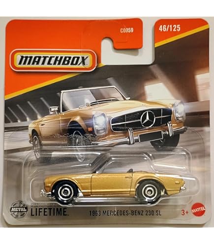 MATCHBOX メルセデス・ベンツ250SL Amazon | MATCHBOX 1963 メルセデスベンツ 230 SL ミニカー