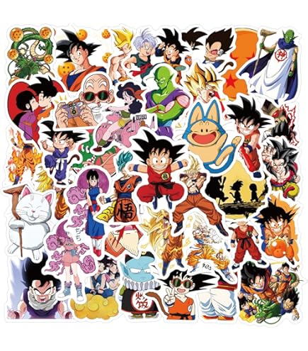 Amazon.co.jp: for ドラゴンボール ステッカー 50枚セット かわいい