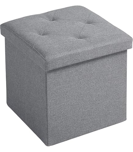 Amazon｜GAMLEHULT ガムレフルト オットマン 収納付き - 籐/チャコール