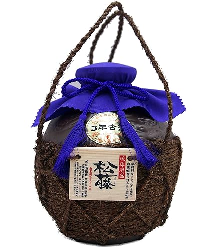 Amazon.co.jp: 泡盛 松藤 44度 素焼き五升甕壺 9000ml (琉球松使用