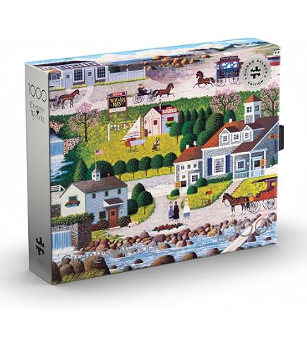 Buffalo Gaes - Charles Wysocki - in Spring - 1000 Piece Jigsaw Puzzle Buffalo Gaes - Charles Wysocki - in Spring - 1000 Piece Jigsaw Puzzle