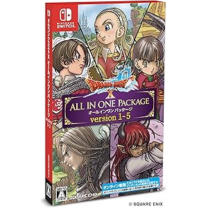 ドラゴンクエストX オールインワンパッケージ version 1-5【購入特典】ゲーム内アイテム「黄金の花びら×10個」 - Switch