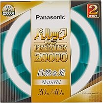パナソニック 蛍光灯丸形 30形+40形 2本入 ×5セット Amazon | パナソニック 蛍光灯丸形 30形+40形 2本入 ナチュラル