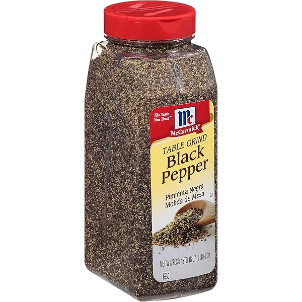 Mccormick Table Grind Black Pepper 16 Oz Amazon Sg Grocery
