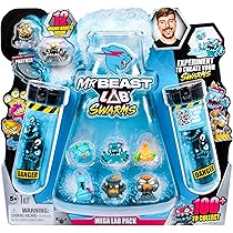 Amazon.co.jp: MrBeast Lab Swarms Mega Lab Tuff Top 12個パック - 水