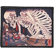 Amazon.co.jp: 不動明王 風神 雷神 刺繍 スカジャン