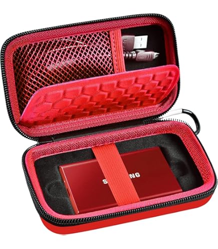 Amazon | SAMSUNG T7 ポータブル SSD 500GB - 最大1050MB/秒 - USB 3.2