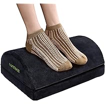Amazon｜NATRKE 足枕 フットレスト 二段階高さ 足置き 半円