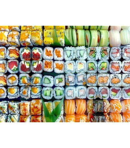 Amazon.co.jp: 1000ピース ジグソーパズル 寿司 : おもちゃ