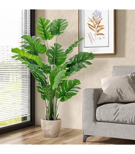 TANGKULA 人工観葉植物 180cm 大型 フェイクグリーン Amazon｜TANGKULA 観葉植物 フェイク 180cm 大型 フェイクグリーン