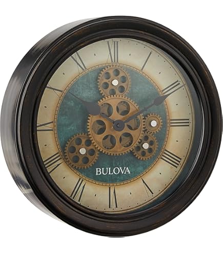 Amazon.co.jp: Bulova Clocks C4834 Luxfer Prism 14インチ フランク