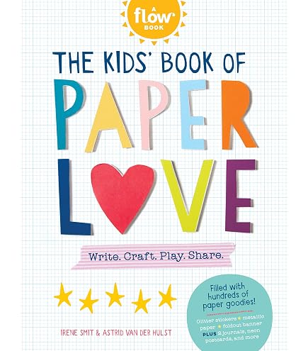 Kikki.K Paper Lovers Buch – Inspiration Für Bastelprojekte Mit Notizpapier, Aufklebern & Grußkarten (Soft Pink)