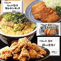 Amazon.co.jp: 【松のや】とんかつ丼からあげセット≪3種30食≫ロース
