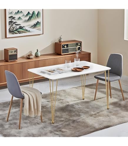 Amazon|Roomnhome ダイニングテーブル 幅120cm ホワイト Amazon|Roomnhome ダイニングテーブル 幅120cm ホワイト