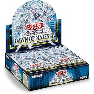 遊戯王OCG デュエルモンスターズ DAWN OF MAJESTY BOX(初回生産限定版)(+1ボーナスパック 同梱)