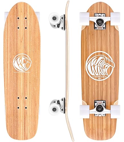 Amazon | WHITE WAVE ロング スケートボード WARRIOR 38インチ