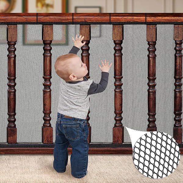 Safety Nets Balcony Child Proof Barriers Metre Stairs Protective