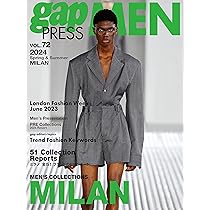 Amazon.co.jp: 2024 S/S gap PRESS MEN vol.72 MILAN : gap編集部: 本